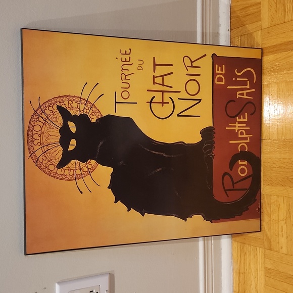 Le Chat Noir by Théophile Alexandre Steinlen Black Cat - Picture 1 of 3